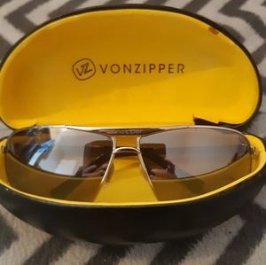 VonZipper Men's Aviator Sunglasses